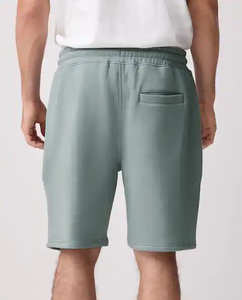 Nouveauté : Short de bain pour homme 100% coton extensible, respirant et à séchage rapide, confortable, uni, décontracté, pour la plage et le surf - Product Image 2