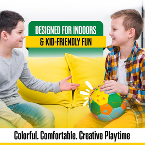 Balón de Fútbol Clásico, Duradero, Acolchado, Transpirable y Ligero, con Logotipo Personalizado, Ideal para Niñas, Niños y Adultos, para Hacer Trabajos de Equilibrio en Casa - Product Image 4