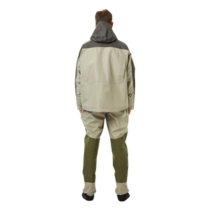 Outdoor Unisex Softshell Windbreaker Hooded Breathable <b>Wading</b> Fishing Waterproof UPF 35 <b>Jacket</b> - Product Image 2