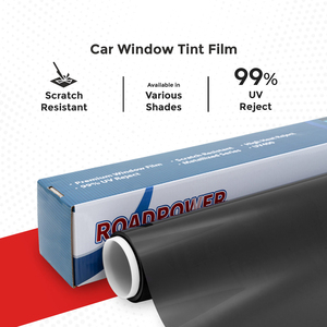Film teinté pour vitres automobiles ROADPOWER Dark Black (1Mx30M) Série SPT, protection solaire, anti-UV et résistant aux rayures - Product Image 5