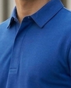 Polo en maille à manches longues pour homme, couleur unie personnalisée, style décontracté chic, respirant, avec poche, coupe classique, conception OEM - Product Image 3