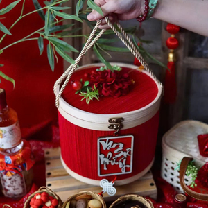 Bamboo Gift <b>Basket</b> Traditional Bamboo Craft Material for Gift Packaging Retail <b>Display</b> from Vietnam - Product Image 6