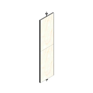 2 Sides Rotating Garment Display Rack Freestanding Classic <b>Floating</b> Shelf Easy Assembly Indoor <b>Desk</b> Use - Product Image 4