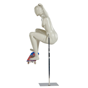 Maniquíes de Fibra de Vidrio Desmontables de Cuerpo Completo para Skateboarding, Maniquí Deportivo Femenino de Cuerpo Completo - Product Image 3