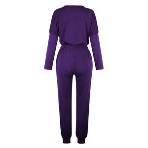 Ensemble décontracté 2 pièces personnalisé pour femme – Sweat à capuche et pantalon de jogging confortable en molleton 100 % coton anti-boulochage, coupe ample 360g - Product Image 3