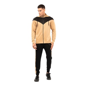 เสื้อสเวตเตอร์มีฮู้ดสีดำสำหรับผู้ชายเสื้อสเวตเตอร์แฟชั่นลำลองสีดำ - Product Image 4