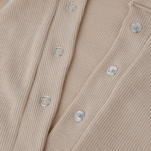 Nuova Collezione 2026: <span class=keywords><strong>Body</strong></span> da <span class=keywords><strong>Donna</strong></span> Sexy in Cotone a Costine a Maniche Lunghe, Stile Europeo-Americano - Product Image 4