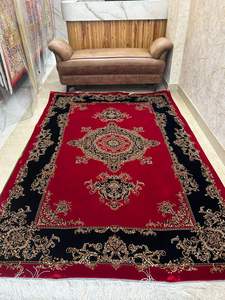 Tapis en soie pure de qualité supérieure, noué à la main, tapis design moderne, antidérapant, revêtement de sol de luxe pour salon, hôtel, salle de séjour - Product Image 3