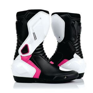 Chaussures de course moto en cuir personnalisées, tendance du moment, pour la moto et les courses automobiles - Product Image 1