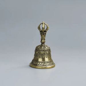 Cloche Dorje Bouddhiste Tibétaine en Bronze Métallique Faite à la Main – Ensemble Ghanta et Vajra à Résonance Longue pour la Méditation et les Rituels - Product Image 2
