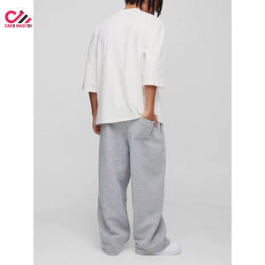 Pantalon baggy en molleton de coton pour homme, style personnalisé, super ample, décontracté, prix de gros, streetwear, meilleure qualité - Product Image 3