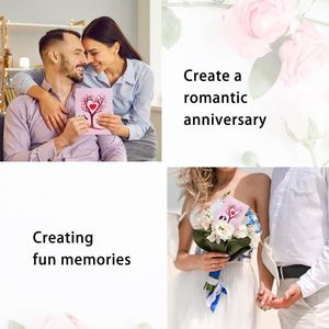 Romantica Cartolina Pop-up 3D per San Valentino, Bouquet Floreale, Souvenir e Regali per la Giornata più Dolce dell'Anno! - Product Image 4