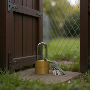 CANDADO Cadenas 20x45mm, Dispositif de Sécurité de Qualité Supérieure pour Utilisation Extérieure et Intérieure - Product Image 3