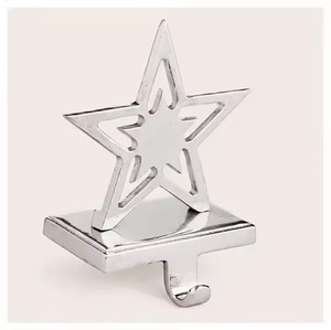 Luxury <b>Christmas</b> <b>Stocking</b> Display <b>Holder</b> Metal Ornament for Seasonal Interiors - Product Image 6