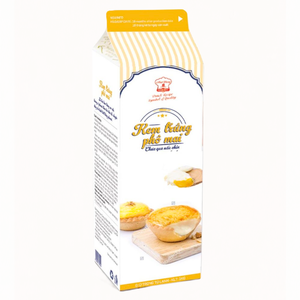 Bakery Ingredients Wholesale Non Dairy Cream Vietnam <b>Cheese</b> Egg Creamer Uncooked Egg Cream 1KG <b>HALAL</b> OEM/ODM Factory Global - Product Image 1