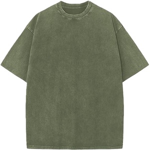 Camiseta 100% algodón personalizada con cuello redondo, camiseta de color sólido con cuello redondo, camiseta para hombre, camiseta de cuello redondo para hombre - Product Image 2