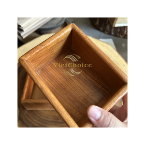 กล่องเก็บของไม้ทำมือรักษ์โลก Vietchoice อเนกประสงค์ ผลิตในเวียดนาม - Product Image 6