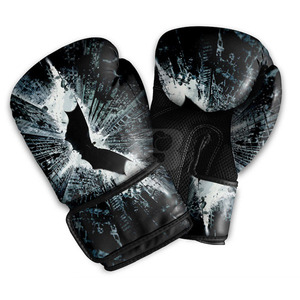Gants de boxe entièrement personnalisés de haute qualité, en cuir de vachette, avec fermeture auto-agrippante, 16 oz, pour enfants, modèle haut de gamme - Product Image 4