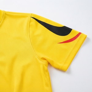 Maillot de football personnalisé, uniforme de football, ensemble complet, 100% polyester, coupe classique, toutes saisons, couleur unie, vêtements de sport - Product Image 3