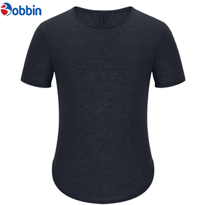 Camisetas de Manga Corta para Hombre, Diseño Nuevo, Excelente Calidad, Corte Regular, Estilo Hip Hop, Dobladillo Curvo, Tejido de Punto, 180g, 100% Algodón, Secado Rápido - Product Image 5