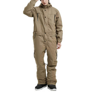 Traje de Esquí Impermeable para Deportes de Invierno, Traje de Nieve Impermeable y Cortavientos, Traje de Invierno para Exteriores, Traje de Esquí Aislado para Snowboard - Product Image 4