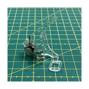 161876 Pie de prensa para bordado y acolchado, de vástago bajo, de acero, para máquina de coser doméstica, piezas de repuesto, fabricado en Taiwán - Product Image 2