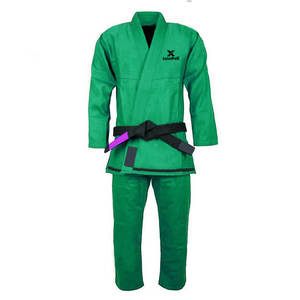 Service OEM, logo personnalisé, uniforme de karaté, tissu extensible lavé, 100% coton, coutures renforcées haute résistance, tenue de compétition - Product Image 1