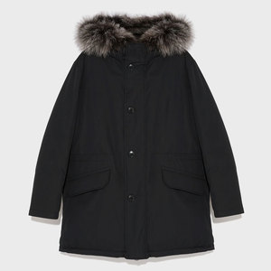 Chaqueta Parka para Hombre de Alta Calidad al por Mayor, Tela y Talla Personalizadas, Parkas Casuales con Capucha, Chaquetas de Invierno para Hombre, Servicio OEM - Product Image 1