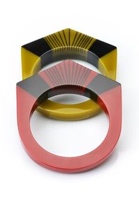 Handmade Wooden Epoxy Resin Bangle Bracelet Round Shape Multicolor Inlay <b>Casting</b> Craft Jewelry Accessory at lowest prices - Product Image 6