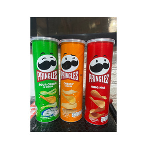 Papas fritas Pringles sabor crema agria y cebolla al por mayor en envases resistentes - Product Image 3