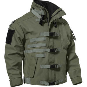 เสื้อแจ็คเก็ตผู้ชายแบบขายส่ง ปรับแต่งได้ ระบายอากาศได้ดี ไซส์ใหญ่ ปิดด้วยซิป เป็นมิตรกับสิ่งแวดล้อม คุณภาพสูง - Product Image 3