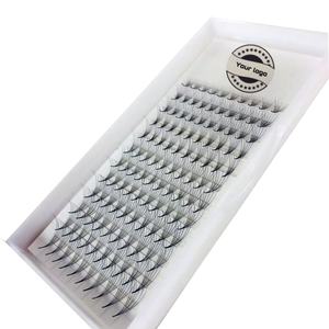 Extensiones de Pestañas 3D-20D XL/XXL/MINI, Volumen Súper Negro Mate, Pelo Sintético Hecho a Mano, Naturales, Largas, de Alta Calidad, con Logotipo Personalizado - Product Image 3