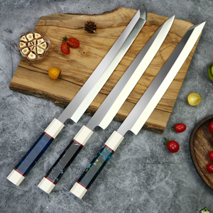 Cuchillo Yanagiba Japonés Profesional LEGACY BLADES para Sashimi, Hecho a Mano, Acero con Alto Contenido de Carbono, Cuchillo para Filetear Sushi, 8-9.9 Pulgadas, Ambidiestro - Product Image 4