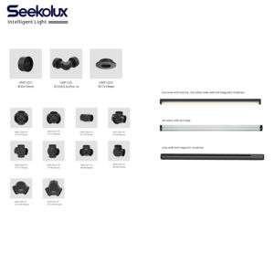 Atenuación inteligente D30mm Versátil LED Luz de riel brillante Sistema de iluminación modular DALI TUYA Estante Tiendas Luz de <span class=keywords><strong>techo</strong></span> ajustable - Product Image 2