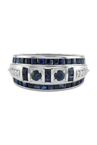 แหวนทับทิมและเพชรเงินแท้ 92.5 รุ่น KLSR-11916 - Product Image 5