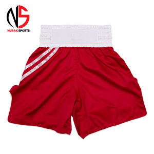 กางเกงมวยไทยผู้ชายรุ่นยอดนิยมสั่งตัดได้ น้ำหนักเบา สวมใส่ง่าย ระบายอากาศได้ดี สวมใส่สบาย ผลิตจากวัสดุที่ทนทาน - Product Image 1