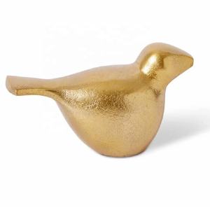 New Arrival Handmade <b>Gold</b> Aluminum Abstract Decorative Sculpture Modern Figurine India <b>Shelves</b> Table Bookshelf Decor - Product Image 2