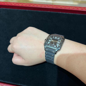 Reloj mecánico clásico de diseño de fábrica TW con correa de caucho negra, cristal de zafiro, automático, 40 mm, para hombre, resistente al agua, informal. - Product Image 1