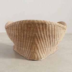 Chaise de sol de méditation de yoga naturelle de haute qualité, fabriquée au Vietnam, en rotin massif, meilleur prix - Product Image 6