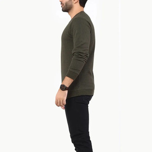 Sudaderas de cuello redondo de alta calidad al por mayor, sudaderas extragrandes de algodón grueso para hombre, sudaderas básicas de invierno para hombre - Product Image 3