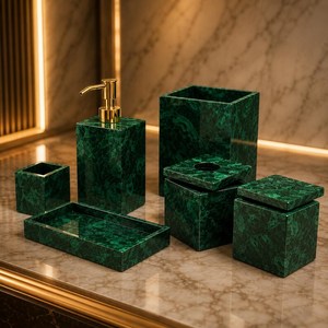Resin Modern Bathroom Set Easy to Clean Customized Design Top Selling Product for Best Quality - Product Image 4