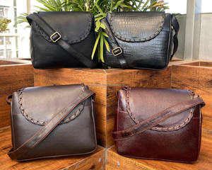 Nouveauté 2024 sac à bandoulière en cuir véritable personnalisé sac à bandoulière en cuir de vachette de haute qualité sac à main de luxe sac à bandoulière de créateur - Product Image 4