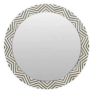 Premium Bone Inlay Mirror <b>Frames</b> Indian Handmade Circular Wall Mirror Floral Pattern Luxury Home Decor Mirror <b>Frames</b> - Product Image 4