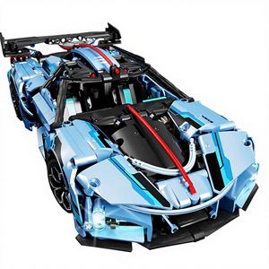 1188 vous Expert célèbre sport course voiture modèle blocs de construction ville vitesse véhicule enfants cadeau Supercar briques MOC miroirs - Product Image 1