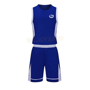 Uniforme de Baloncesto de Diseño Personalizado en Color Sólido, Uniforme de Baloncesto Hecho 100% de Poliéster - Product Image 1