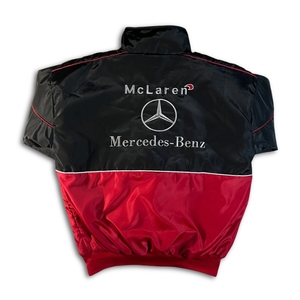 Veste de course F1 Merc de haute qualité et de qualité supérieure |   Vêtements de sport automobile style flèches argentées, haute densité, marque privée automobile - Product Image 2
