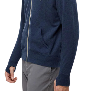 Sudadera con capucha personalizada para hombre, ligera, con cordón ajustable, bolsillos tipo canguro, estilo casual urbano, fabricante OEM - Product Image 5