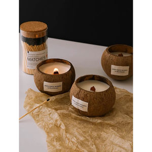 Wholesale Coconut Wax Scented <b>Candle</b> Handmade Organic Aroma <b>Candle</b> for New Year <b>Gift</b> and Home Fragrance - Product Image 3
