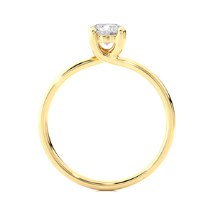 Elegant Design Round Cut in 18K Gold <b>Diamond</b> <b>Ring</b> Single Piece of <b>Diamond</b> Stone for Wedding & Engagement <b>Diamond</b> <b>Rings</b> - Product Image 4