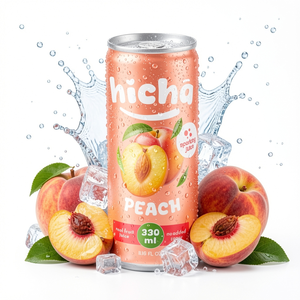 Carbonated Sparkling Peach <b>Beverage</b> OEM Factory Private Label Drink Bulk Supply for Wholesale Distribution - Product Image 5